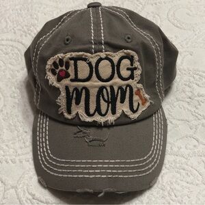 KBETHOS Vintage Dog Mom Gray Cap